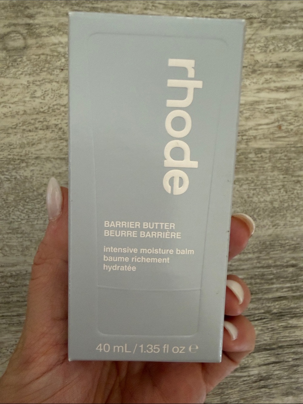 RHODE Barrier Butter Intensive Moisture Balm mini size $22 retail
